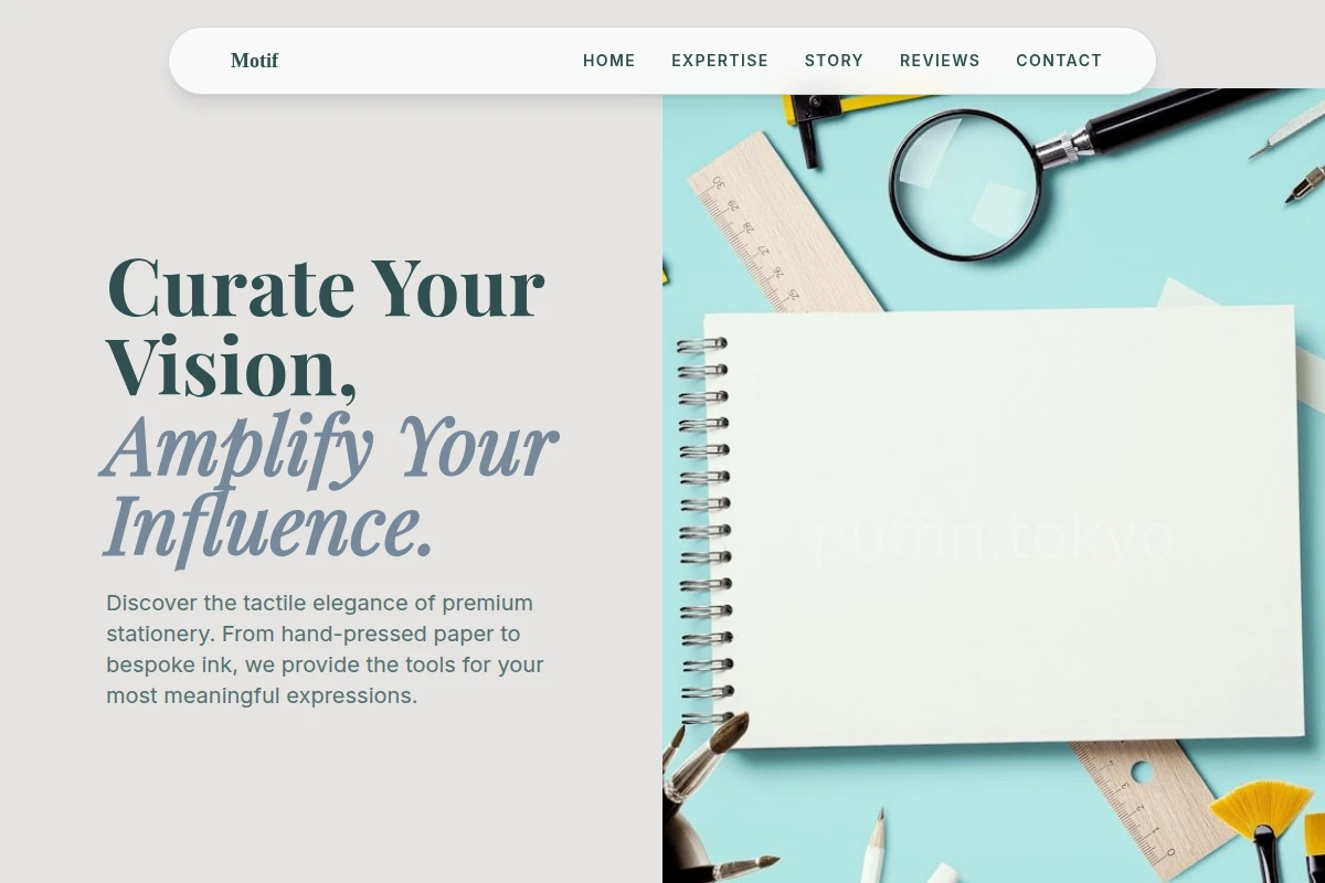 Motif Stationery