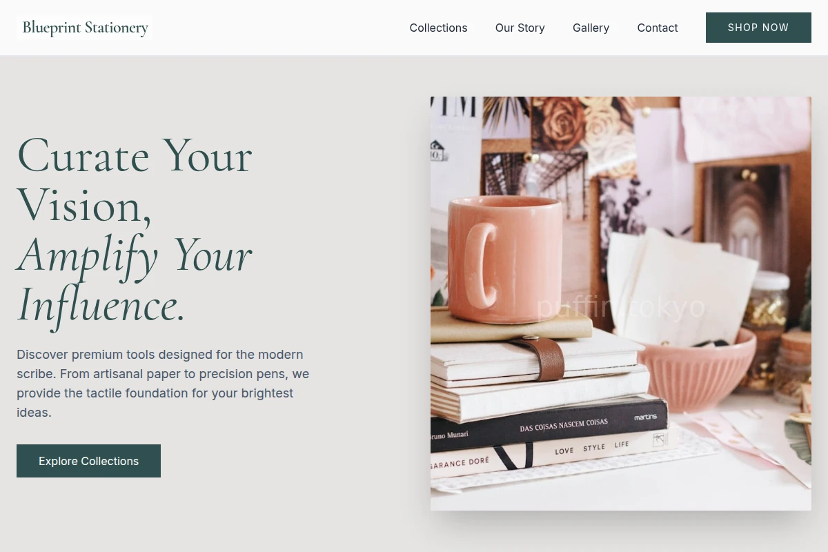 Blueprint Stationery